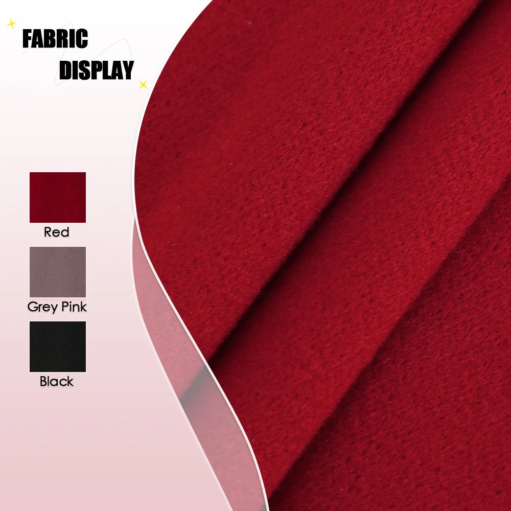 "Mia Muse Red Lapel Work Coat"