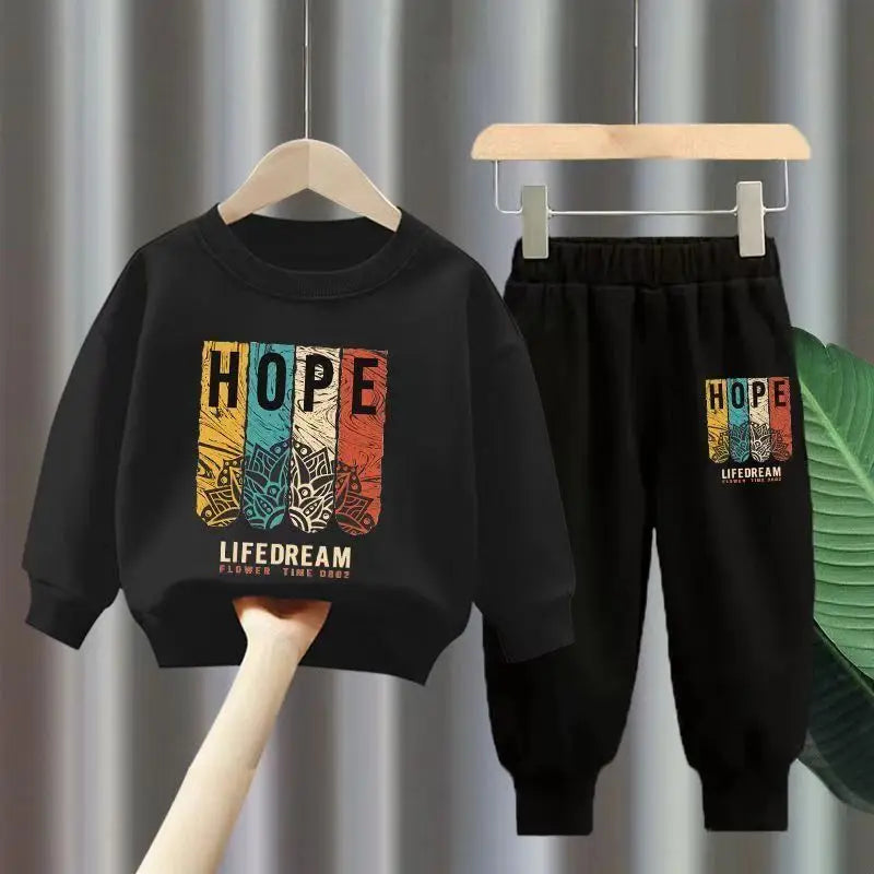 Kids Boy & Girl Printed Tracksuit