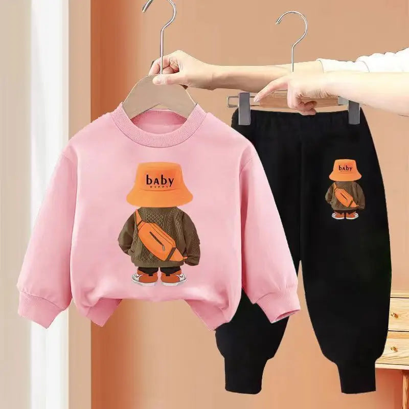 Bear Tracksuit Sport Outfit