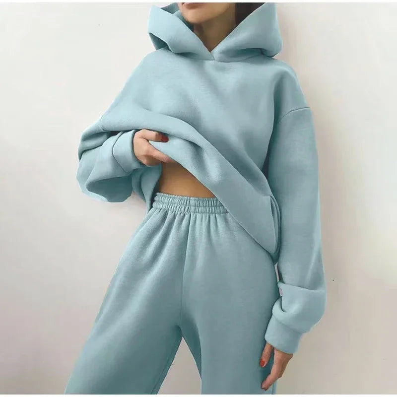 Trend Two-piece Cap Suit