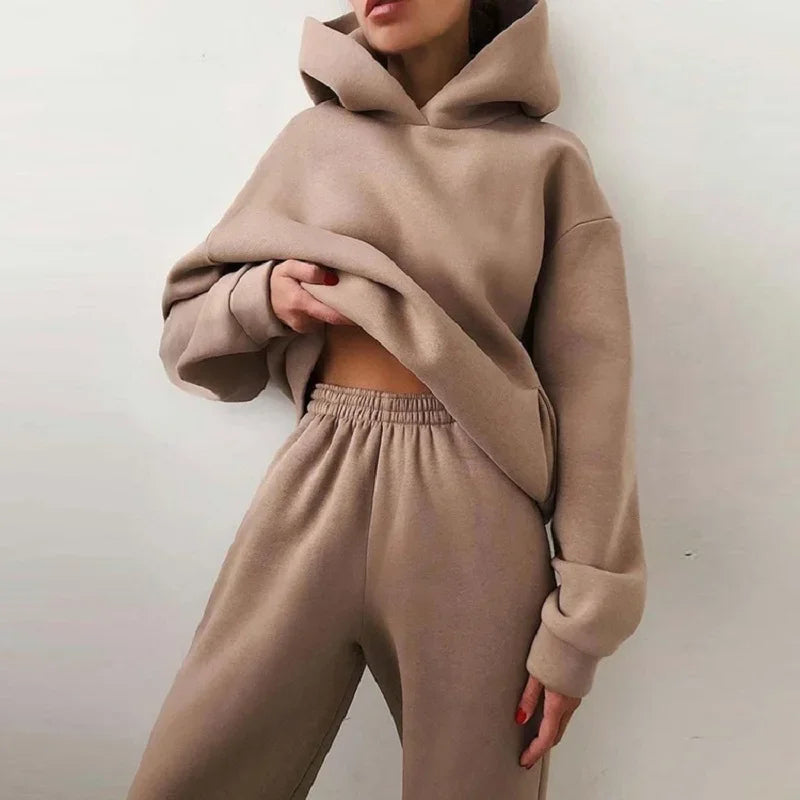 Trend Two-piece Cap Suit