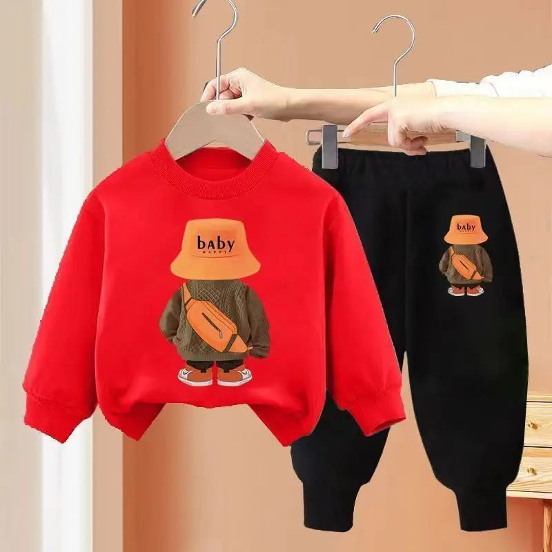 Bear Tracksuit Sport Outfit