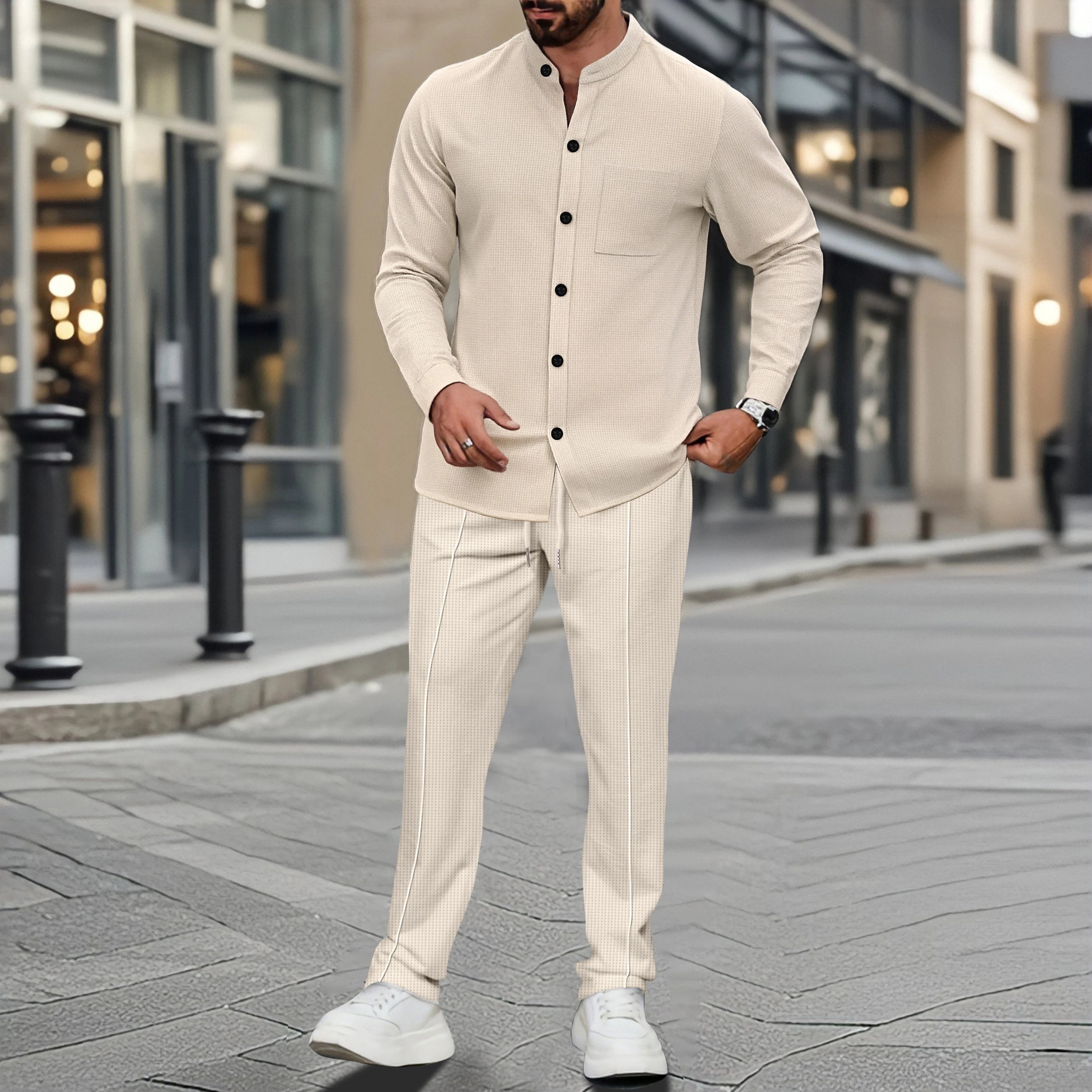 بدلة أنيقة من قطعتين