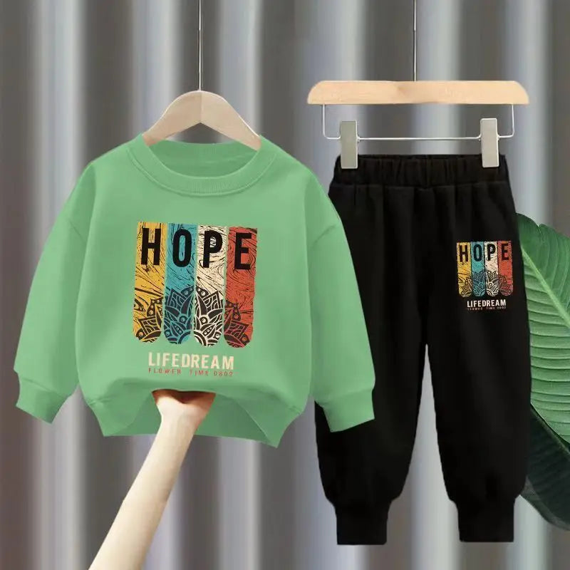 Kids Boy & Girl Printed Tracksuit