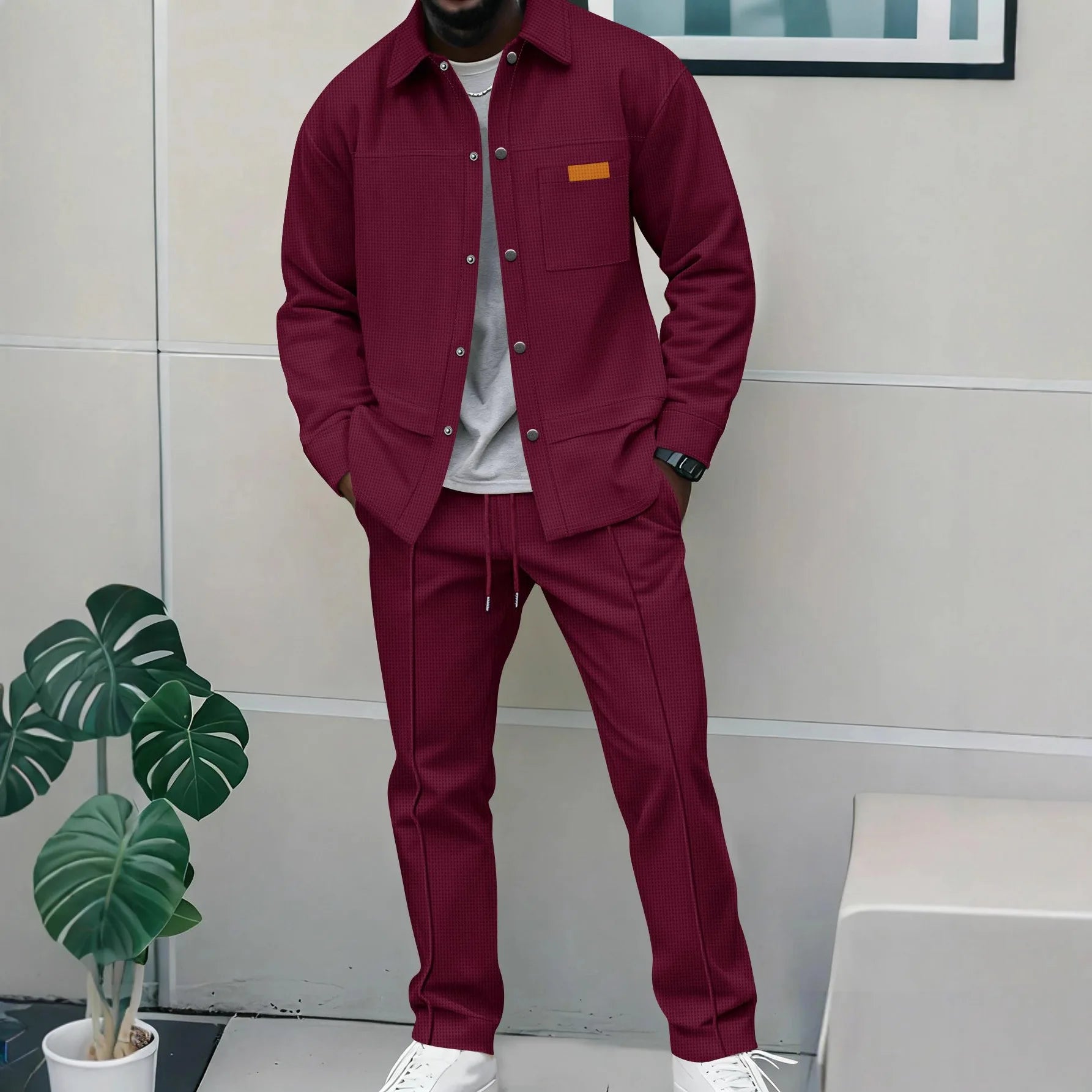 بدلة أنيقة من قطعتين