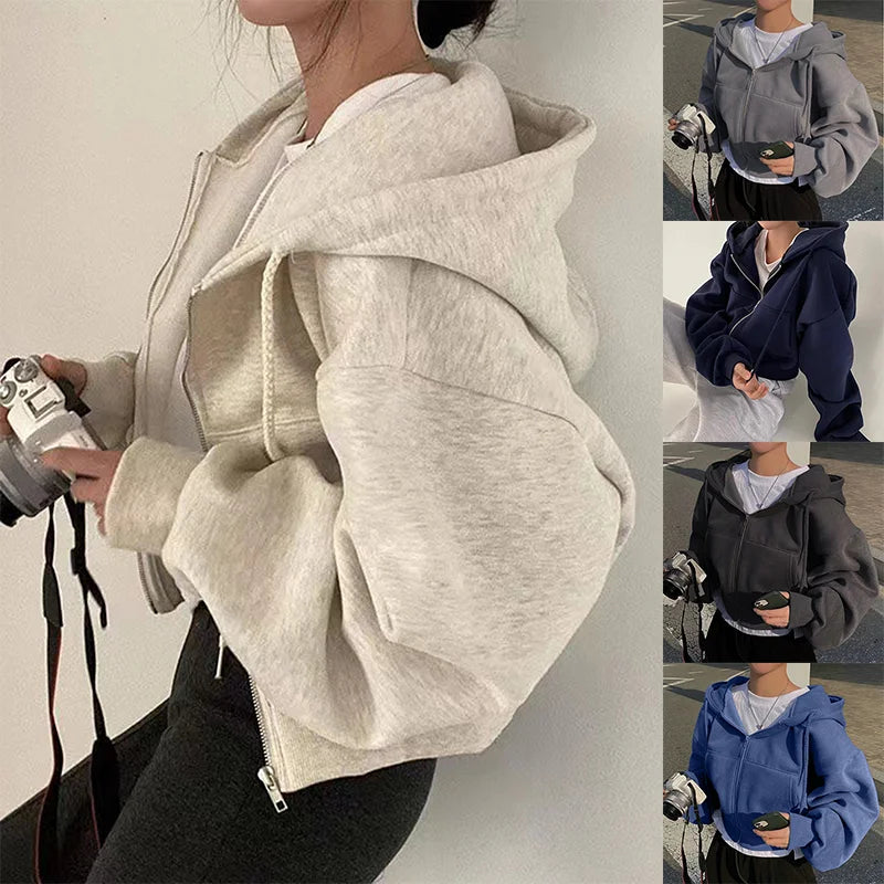 SleekWarm Zip Hoodie