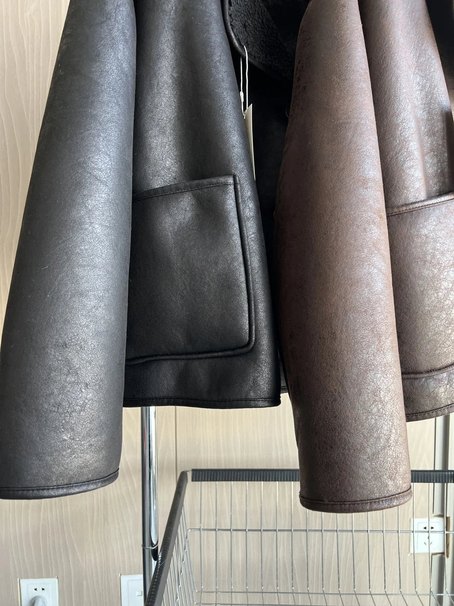 Faux Leather jacket