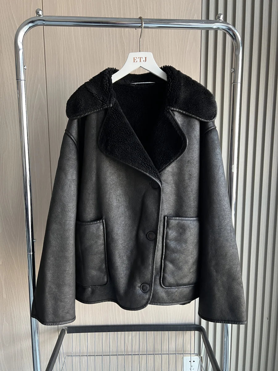 Faux Leather jacket