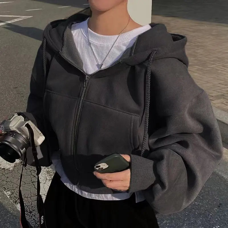 SleekWarm Zip Hoodie