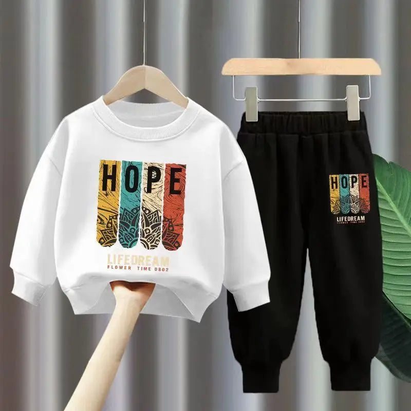 Kids Boy & Girl Printed Tracksuit
