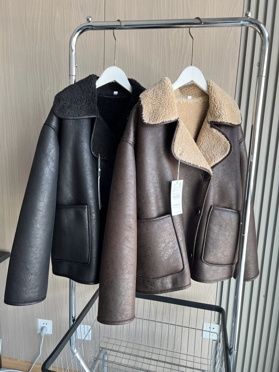 Faux Leather jacket