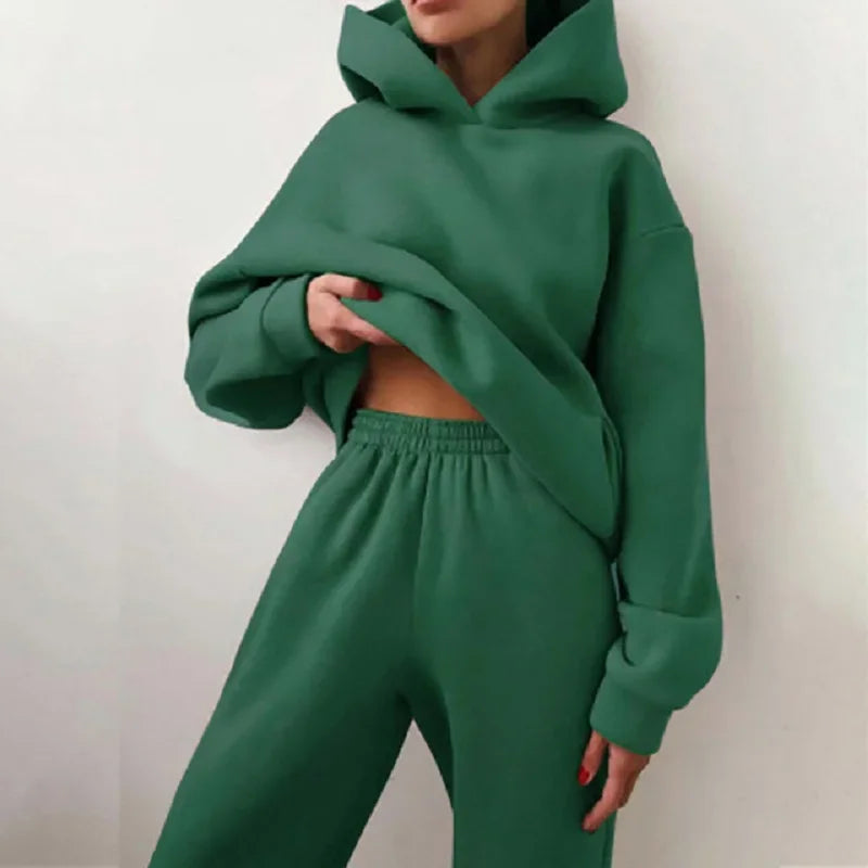 Trend Two-piece Cap Suit