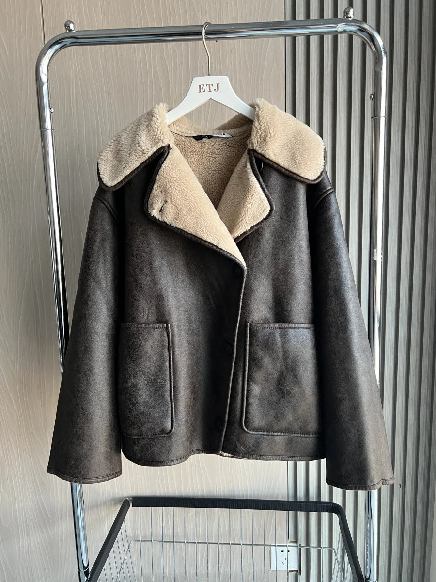 Faux Leather jacket