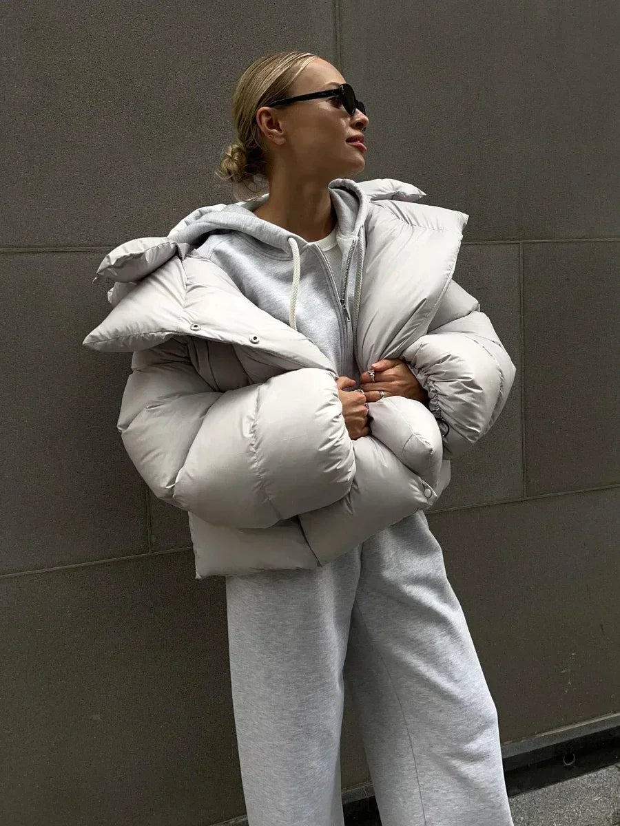 Loose Parka Coat