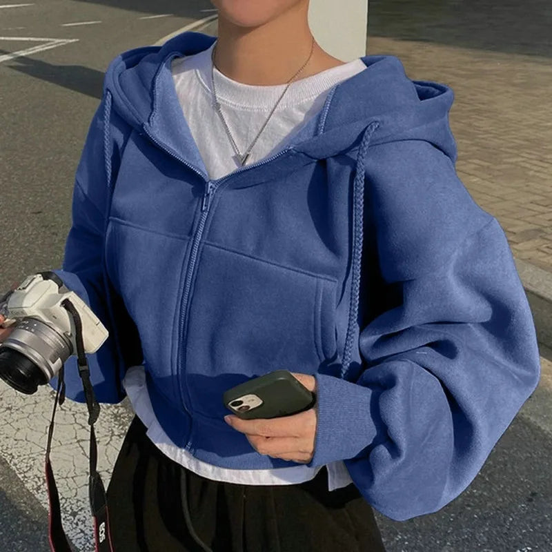SleekWarm Zip Hoodie