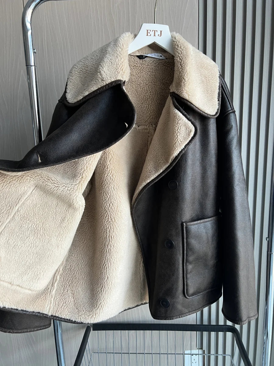 Faux Leather jacket