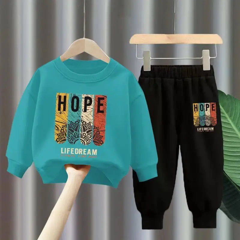 Kids Boy & Girl Printed Tracksuit