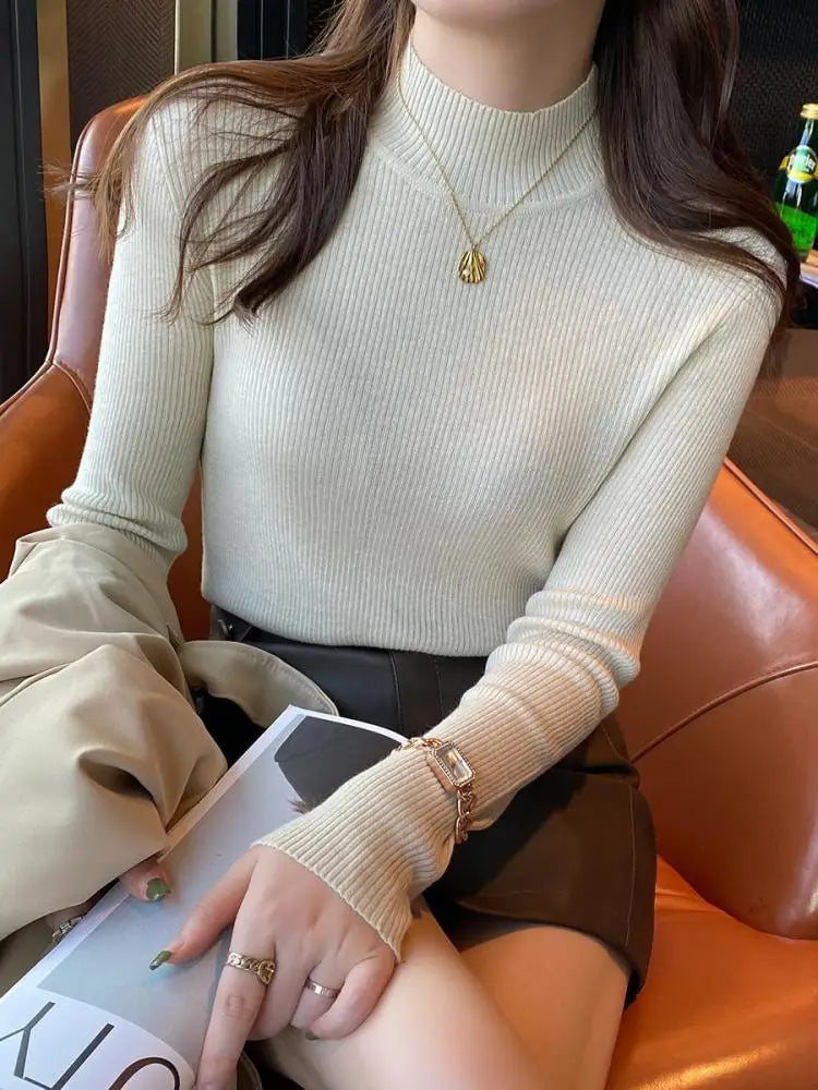 Tops Casual Slim Pullover