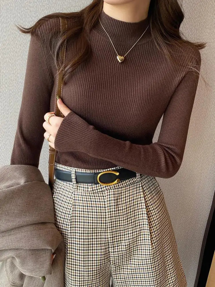 Tops Casual Slim Pullover