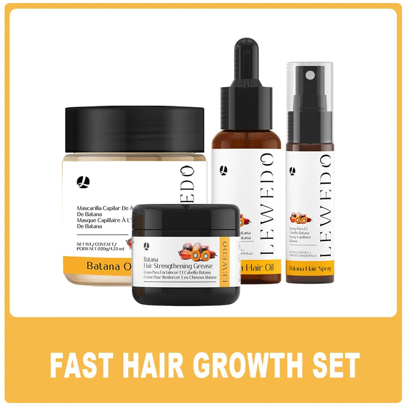 مجموعة زيت نمو الشعر زيت باتانا العضوي لنمو الشعر زيت تقوية الشعر نقي 100% زيت خلاصة مضاد لتساقط الشعر للعناية بالشعر