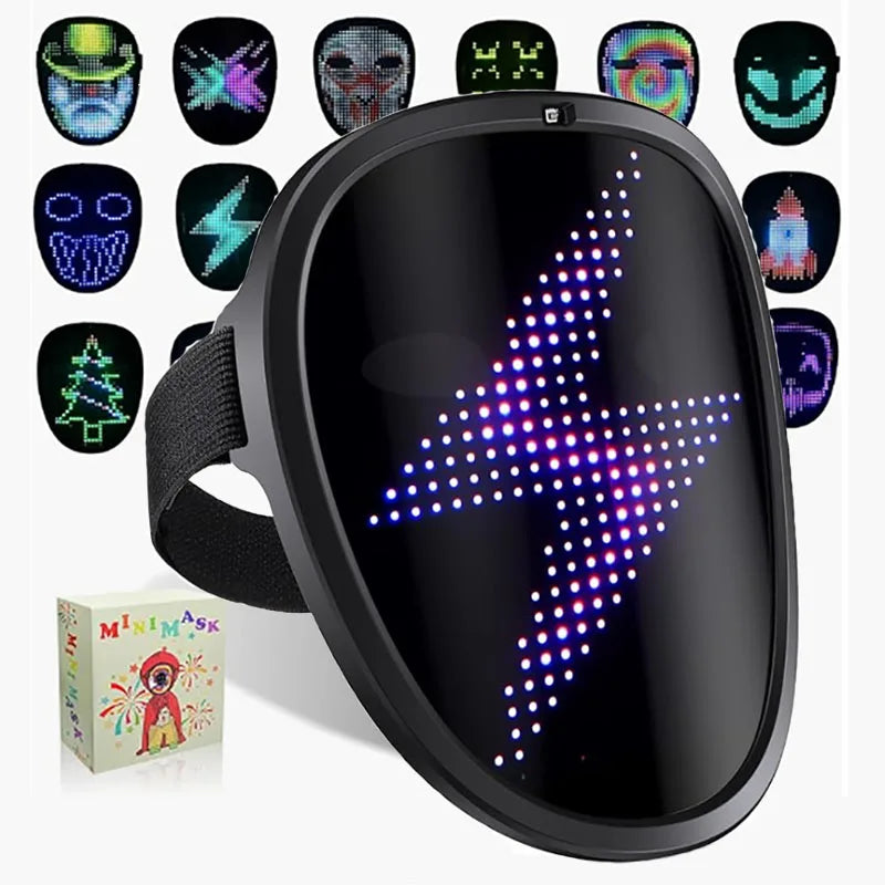 HallowGlow Gesture Mask