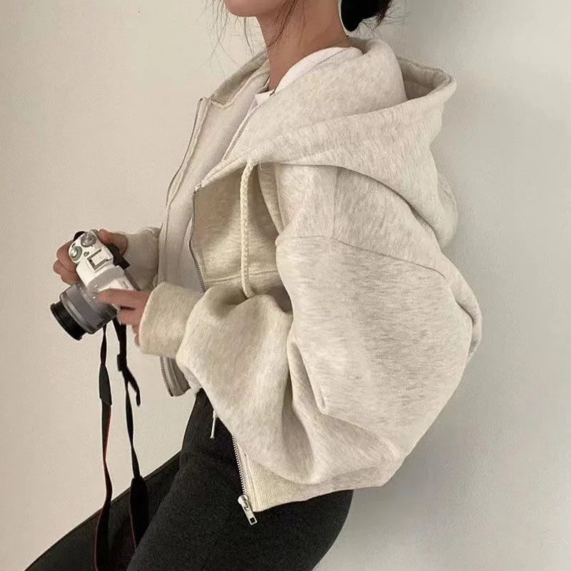 SleekWarm Zip Hoodie