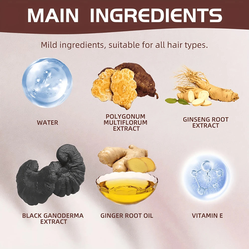 شامبو عشبي متعدد الأزهار للتحكم في الزيوت والقشرة وتخفيف الحكة ومرطب ومغذي للرجال والنساء