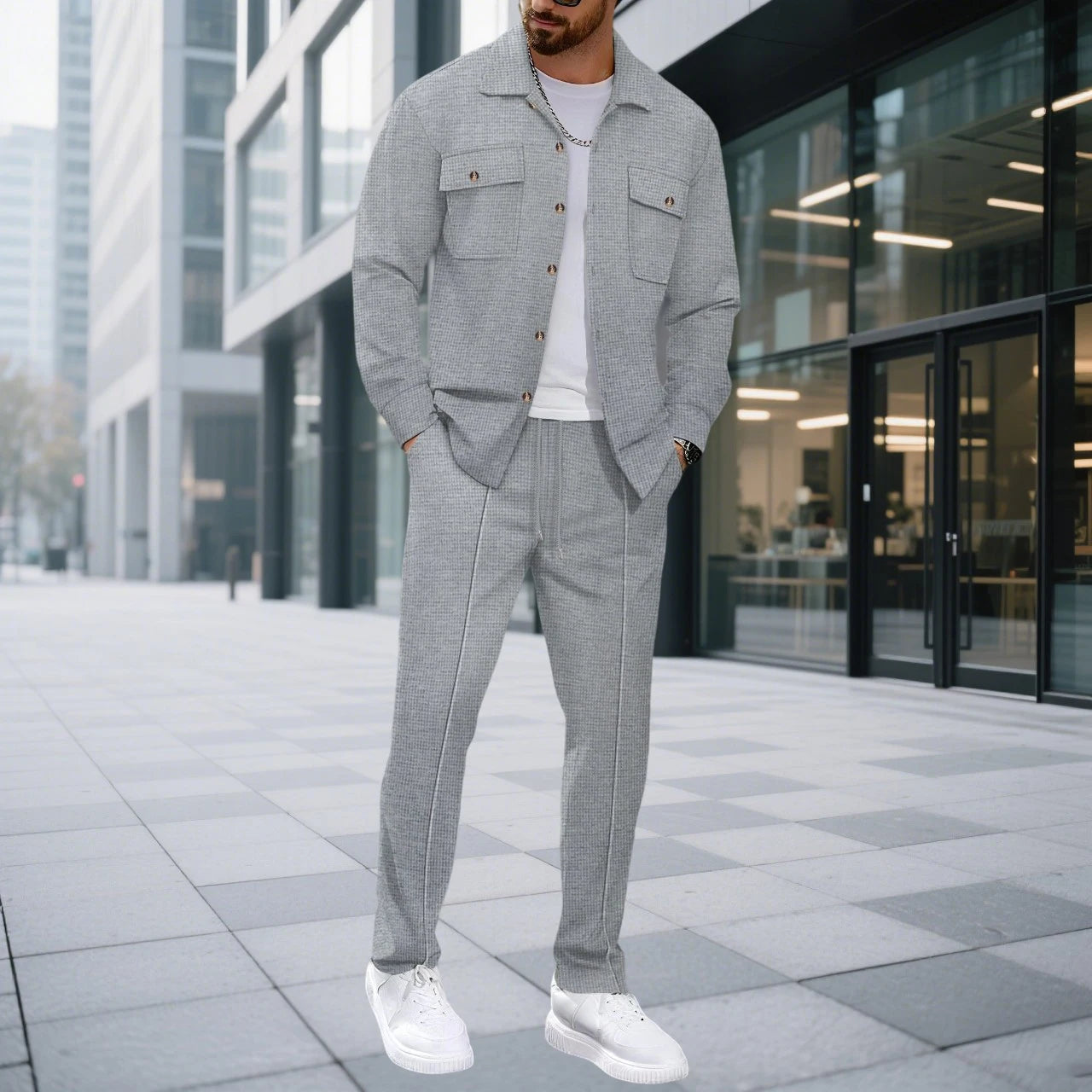 بدلة أنيقة من قطعتين