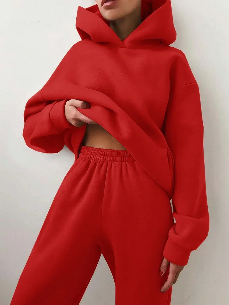 Trend Two-piece Cap Suit