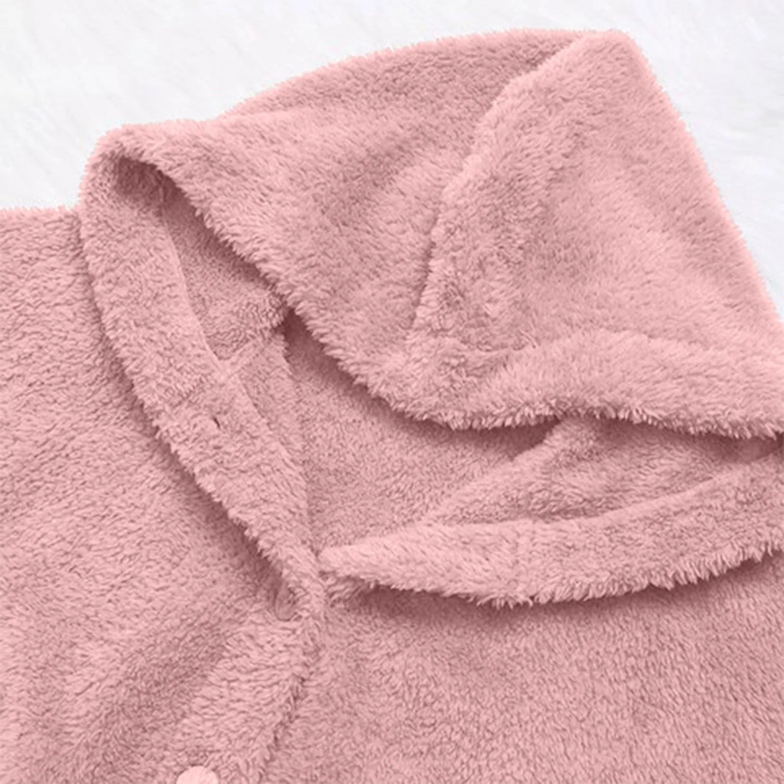 Plush Pocket  Coat