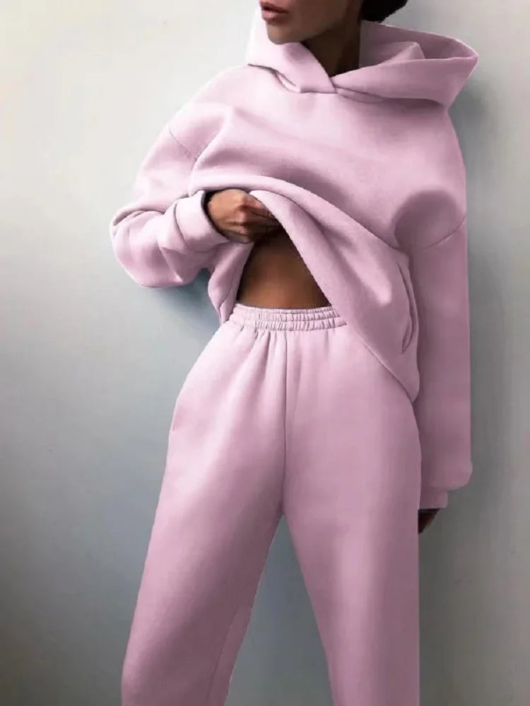 Trend Two-piece Cap Suit